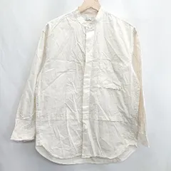 ◇ ⊂ Φ UNIQLO+J プラスジェイ 長袖 シャツ サイズS アイボリー メンズ E  【1502030036886】