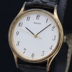 SEIKO QUARTZ 9641-6000 ゴールドカラー 腕時計 - メルカリ