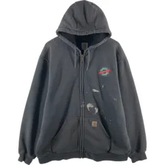 古着 カーハート Carhartt スウェットフルジップパーカー メンズXL相当/eaa521427