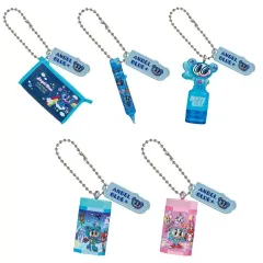 【中古】キーホルダー 全5種セット 「ANGEL BLUE ふでばこコレクション」