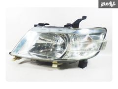【点灯OK】日産純正 C25 セレナ 前期 HID キセノン ヘッドライト ヘッドランプ 左 助手席 KOITO 100-24859 即納 棚