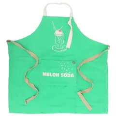 【メール便】AND PACKABLE エプロン パッカブルエプロン PAP レトロメロンソーダ GR テクノプライム お料理 キッチン用品 ギフト プレゼント グッズ 