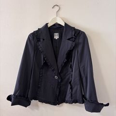 (25383)　Junko Koshino ジュンココシノ　フリル テーラードジャケット