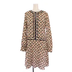 未使用★Tory Burch★バンドカラー★ロング★フレアーワンピース 未使用☆Tory Burch☆バンドカラー☆ロング☆フレアーワンピース