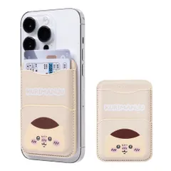 iFace ちいかわ MagSynq カードウォレット MagSafe 対応(くりまんじゅう)【 カードケース スリム ウォレット カード2枚収納 MagSafe対応ウォレット 磁気・電波防止シート内臓 ミニポケット 付き 】 [くりまんじゅう]