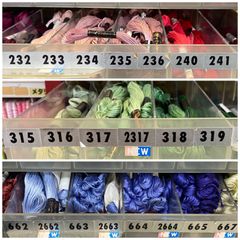 w-3 刺繍糸10本 まとめ売り
