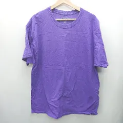 ◇ Champion チャンピオン 半袖 Tシャツ サイズXL パープル系 レディース E  【1408060021826】