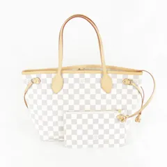 超美品『USED』LOUIS VUITTON【ルイ・ヴィトン】 N41362/AR2185 ポーチ・袋付 ネヴァーフルPM トートバッグ ダミエアズールキャンバス レディース