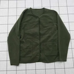 ◇ ⊆ 無印良品 シンプル 長袖 アウター サイズM グリーン系 メンズ E  【1509190036862】