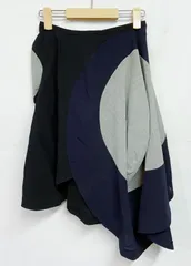 COMME des GARÇONS AD1995 アシンメトリー スカート tricot COMME des GARCONS(トリココムデギャルソン) 90's