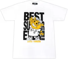 【中古】Tシャツ(男性アイドル) α-X’s(アクロス)×CORAZON Tシャツ ホワイト Sサイズ