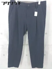 ◇ THE SHOP TK ザショップティーケー ワンタック スウェット生地 パンツ ネイビー メンズ  【1104010002340】のサムネイル