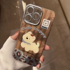 iPhone16ケース 可愛いいぬ iphoneケース ハードケース カメラ保護 スマホケース iphone15proケース iphone14ケース iPhone13ケース iphone16-7