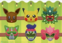 【中古】シール・ステッカー 碧の仮面 ステッカー 「ポケットモンスター スカーレット・バイオレット ゼロの秘宝 前編・碧の仮面」