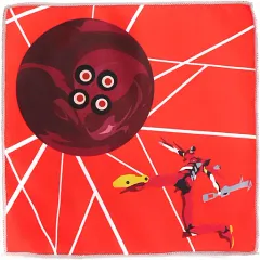 【中古】タオル・手ぬぐい エヴァンゲリオン2号機＆第7使徒 ハンドタオル 「一番くじ エヴァンゲリオン～全力疾走!～」 J賞