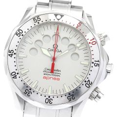 オメガ OMEGA 2595.30 シーマスター300 アプネア ジャックマイヨール クロノグラフ 自動巻き メンズ保証書付き_876047