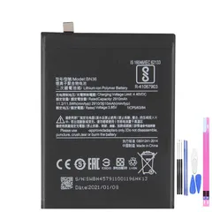 国内発送 純正同等新品 Xiaomi Mi A2 適用す バッテリー BN36 M1804D2SG M1804D2SI バッテリー  携帯電話のバッテリー 電池パック交換 内蔵battery 両面テープ 修理工具付き
