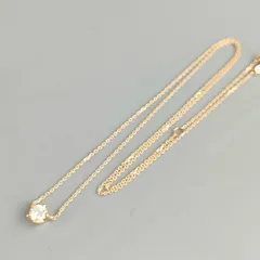 4°C ヨンドシー　極美品　k18 18金　ダイヤネックレス　ライン　華奢 4°c 18金 ネックレス」の人気商品一覧 | 安い商品を通販サイト