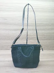 ◇ B:MING 豹柄 2way トート ショルダーバッグ ブラック レディース E  【1406180096359】