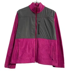 Columbia フリースジャケット レディース L ピンク チャコールグレー コロンビア ジップアップ アウトドア 古着卸 アメリカ仕入 a702-5999