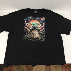 3XL　STARWARS スターウォーズ ヨーダ Tシャツ ベビーヨーダ　輸入　古着