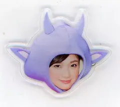 【中古】バッジ・ピンズ(女性) 有安杏果(ももいろクローバーZ)/フェイス アクリルバッジvol.1 「ももいろクリスマス 2017 ～完全無欠のElectric Wonderland～」 ももクロガチャ景品