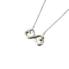 Tiffany&Co ティファニー ダブル ラビングハート パロマ ピカソ シルバー SV 925 ネックレス ペンダント 箱付き