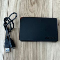 BUFFALO 外付けHDD 500GB HD-PCF500U3-BE