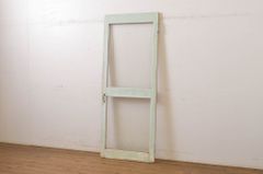 ▼現状販売▼ ドア1枚 アンティーク建具 モールガラス 扉 木製扉 ガラス扉 玄関ドア 4～7営業日前後で発送(※修理加工希望の方3ヶ月程で発送) R-063582
