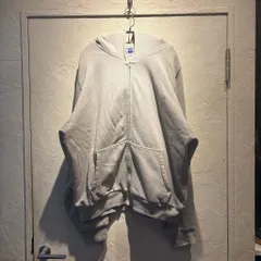YEEZY GAP イージーギャップ Doubleface Wide Silhouette Zip Up Sweat Hoodie Grey フーディー グレー size:XL【代官山A09】