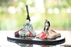 雛人形　木目込み人形　親王台飾り