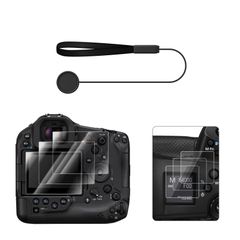 【数量限定】IIfor Mark CANON EOS EOS R5 for R5 CANON EOS R5 Canon Mark2 for For CANON EOS スクリーン保護フィルム R3 for CANON 6枚入り EOS R1【３*LCD強化ガラ