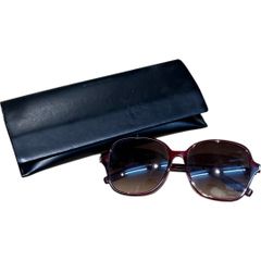 SAINT LAURENT (サンローラン) ⑤ CLASSIC 8/F サングラス ユニセックス レッド 57■16 140