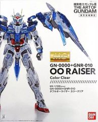 [중고] 프라모델 1/100 MG GN-0000+GNR-010 더블 오라이저 컬러 클리어 [기동 전사 건담 00(더블 오)] 2015년 기동 전사 건담 전 THE ART OF GUNDAM 도쿄 회장 한정 [0201299]