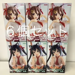 未開封 けいおん！Trio-Try-iT Figure 平沢唯・中野梓　フィギュア ６個 LFK257 f107