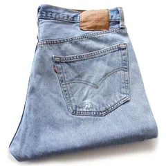 00s メキシコ製 Levi'sリーバイス 501 デニムパンツ W38 L30★SDP3651 オールド ジーンズ ストレート ダメージ ビッグサイズ