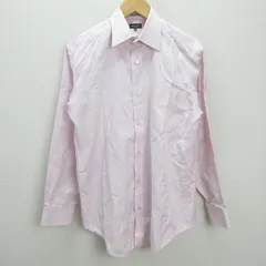 G■ポールスミス/Poul Smith COLLECTION 長袖シャツ/コットン【M】ピンク/men's/51【中古】■
