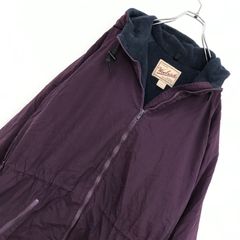 ウールリッチ 裏フリース ジャケット パープル L