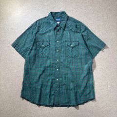 90s~00s wrangler western shirt