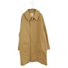 VISVIM (ヴィスヴィム) 21AW VARJAK SHOP COAT BEIGE ショップコート コットン ロングコート ベージュ 0121205013030のサムネイル