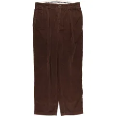 古着 ラルフローレン Ralph Lauren POLO GOLF ポロゴルフ ツータック コーデュロイパンツ メンズw33相当/eaa532687