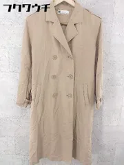 ◇ ◎ SLY スライ ウエストベルト付き 薄手 トレンチ コート サイズ1 ブラウン系 レディース 【中古】 【1002802331695】