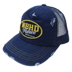 PALACE NEIGHBORHOOD メッシュキャップ デニム キャップ PALACE x NEIGHBORHOOD】Mesh Trucker Cap (全3色) - 25FW