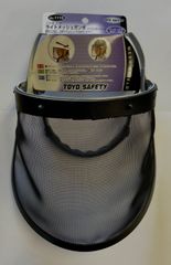 トーヨーセフティー(東洋物産）No.1115 ライトメッシュガンボ  【保護面 保護メガネ 保護具 安全具 作業用 草刈り 刈払い 刈払機 作業向け 飛来物 避け 顔 防護 フェイスシールド】
