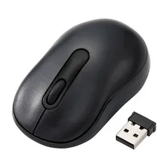【新品・7営業日以内発送】エレコム ELECOM M-DY10DRSKBK ワイヤレスマウス 無線 抗菌 光学式 3ボタン 静音 Sサイズ ブラック MDY10DRSKBK【沖縄離島販売不可】