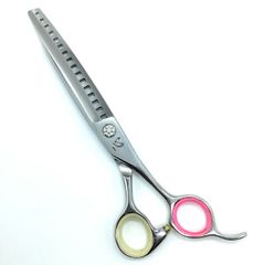 【心】DA-7016 COBALTブレンディング トリミングシザー 右利き セニング トリマー ペット 7インチ 中古 sc1862