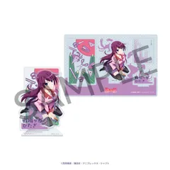 Character Toy Monogatari Series Hanafuda Pattern Acrylic Stand (Senjougahara Hitagi)