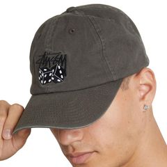 Stussy Fuzzy Dice Low Pro Cap キャップ