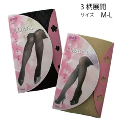 ［MAM］ レディース用パンティストッキング　FLORAL　パンティストッキング　4柄展開　2色　M-L ＜mam-gps>