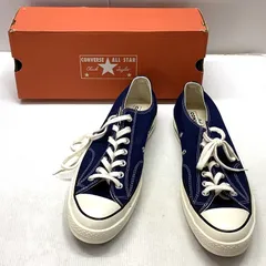 03w15339【箱付き美品】CONVERSE ALL STAR コンバース チャックテイラー CT70 MIDNIGHT NAVY LOW CUT ネイビー ローカット 172679C  28.0cm UK9.5 メンズ  スニーカー